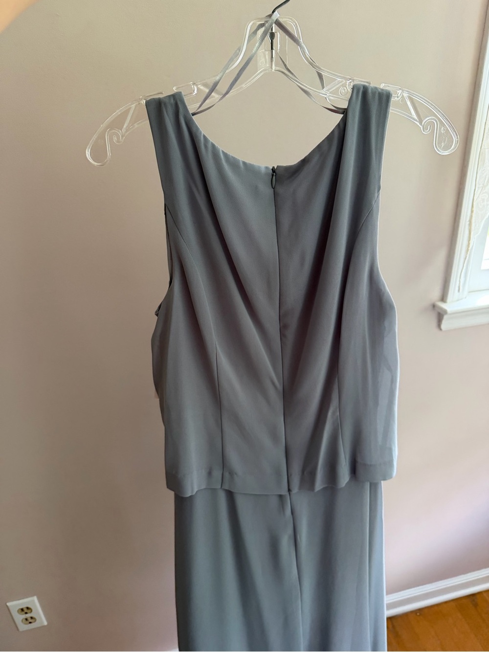 Silver Lace Jacket Dress Set - Picture 7 of 8